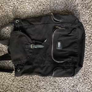 victoria’s secret PINK backpack in black.